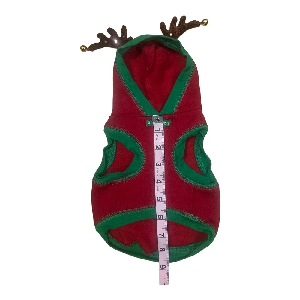 REINDEER for hire XS red dog costume SIMPLY DOG